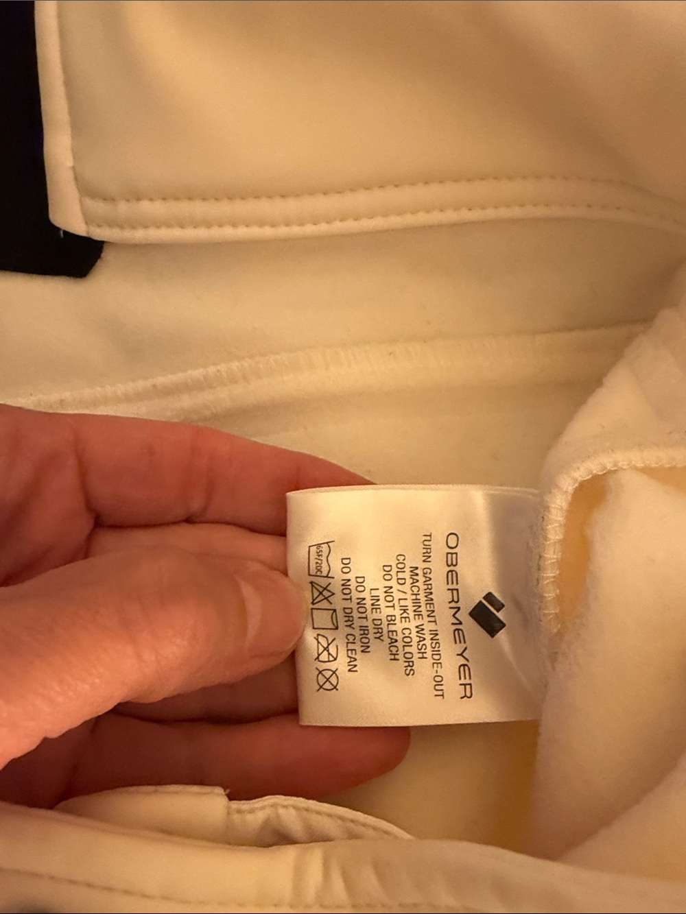Obermeyer White Women's Ski/Snow Pants - Picture 5 of 10